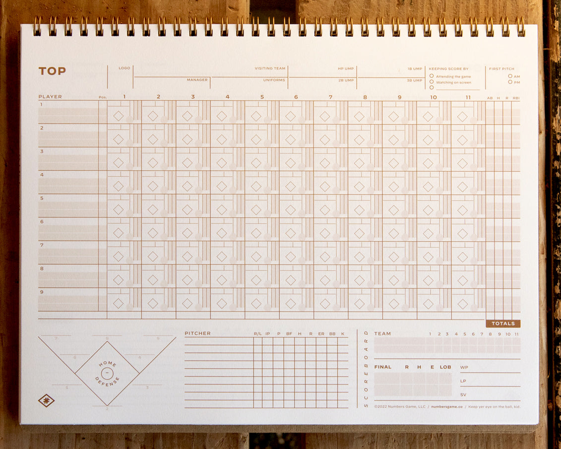 Barksdale's Baseball by the Numbers Youth Edition: The Premier Pitch Count Scorebook [Book]